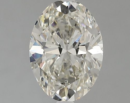 2.51ct J VS2 Rare Carat Ideal Cut Oval Lab Grown Diamond