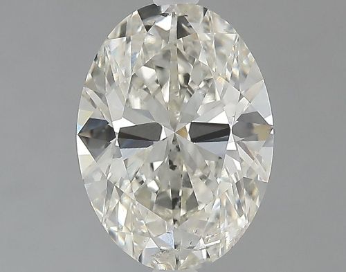 2.50ct J SI2 Rare Carat Ideal Cut Oval Lab Grown Diamond