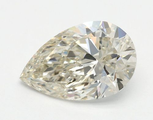 2.05ct J SI1 Rare Carat Ideal Cut Pear Lab Grown Diamond