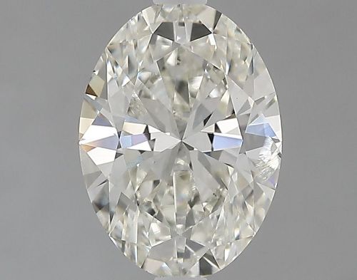 1.74ct I SI2 Rare Carat Ideal Cut Oval Lab Grown Diamond