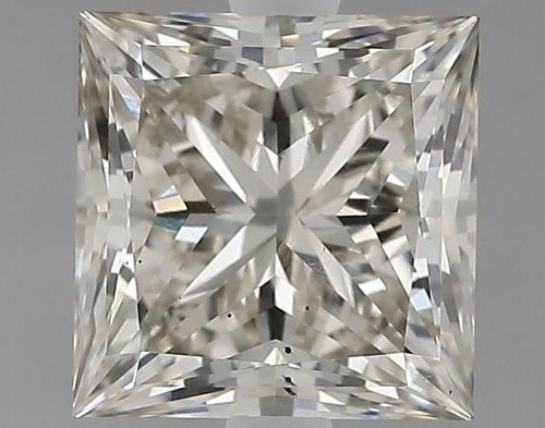 2.18ct J SI1 Rare Carat Ideal Cut Princess Lab Grown Diamond