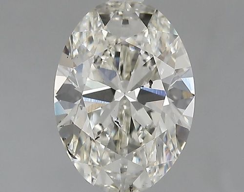 2.07ct J SI2 Rare Carat Ideal Cut Oval Lab Grown Diamond