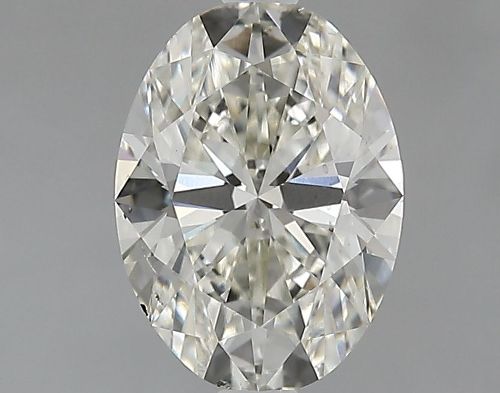 1.74ct J SI1 Rare Carat Ideal Cut Oval Lab Grown Diamond