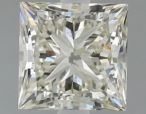 2.02ct J VS2 Rare Carat Ideal Cut Princess Lab Grown Diamond