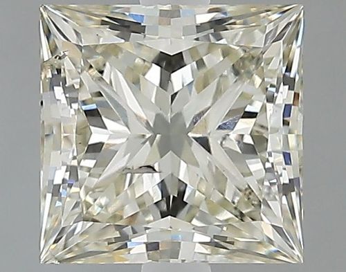 2.02ct J SI2 Excellent Cut Princess Lab Grown Diamond