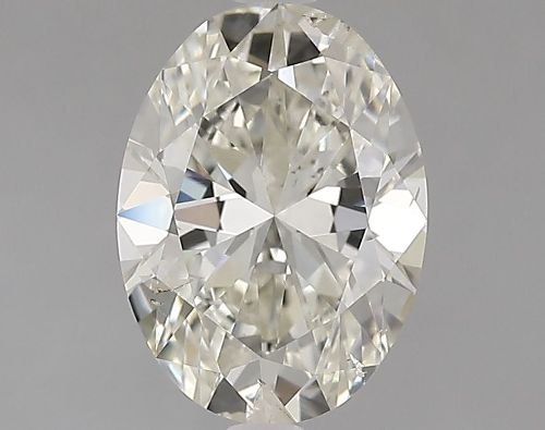 2.00ct J SI2 Rare Carat Ideal Cut Oval Lab Grown Diamond