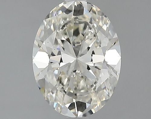 2.03ct J VS2 Rare Carat Ideal Cut Oval Lab Grown Diamond