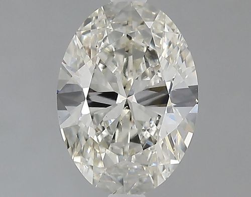 1.70ct J SI1 Rare Carat Ideal Cut Oval Lab Grown Diamond