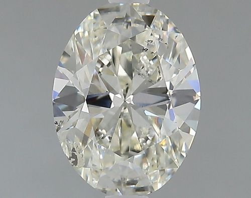 1.51ct I SI2 Rare Carat Ideal Cut Oval Lab Grown Diamond