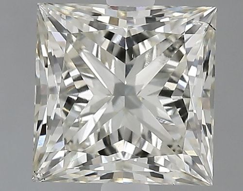 2.09ct J SI1 Rare Carat Ideal Cut Princess Lab Grown Diamond