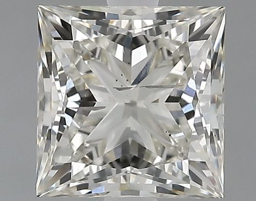 2.04ct J SI2 Rare Carat Ideal Cut Princess Lab Grown Diamond