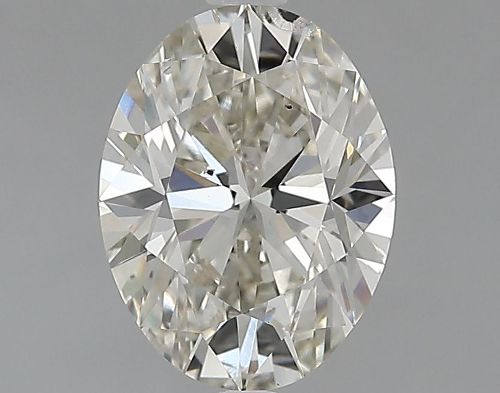 2.00ct J SI2 Very Good Cut Oval Lab Grown Diamond