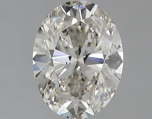 2.01ct J SI2 Rare Carat Ideal Cut Oval Lab Grown Diamond