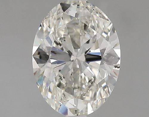 2.51ct I SI2 Rare Carat Ideal Cut Oval Lab Grown Diamond