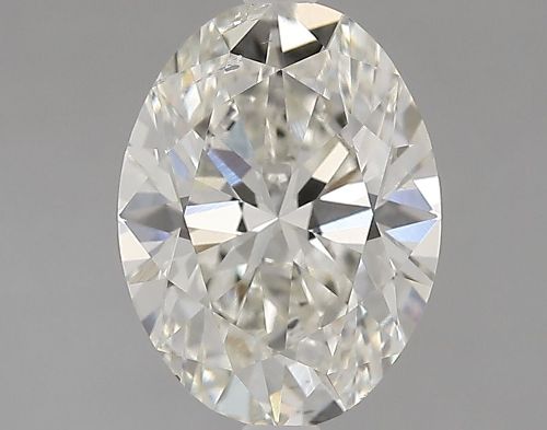 2.51ct I SI2 Rare Carat Ideal Cut Oval Lab Grown Diamond