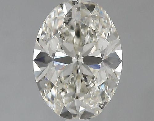 2.01ct J SI2 Rare Carat Ideal Cut Oval Lab Grown Diamond