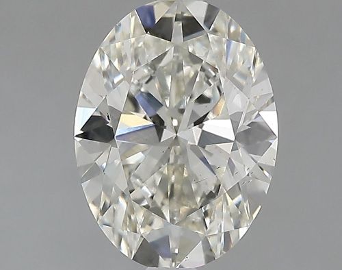 2.21ct J SI1 Rare Carat Ideal Cut Oval Lab Grown Diamond