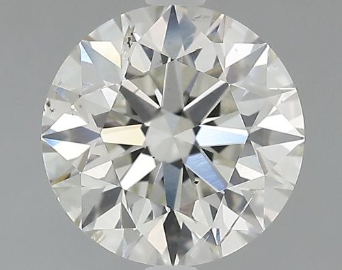 2.34ct J SI2 Excellent Cut Round Lab Grown Diamond