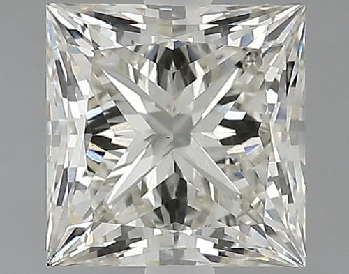 2.13ct J VS2 Rare Carat Ideal Cut Princess Lab Grown Diamond