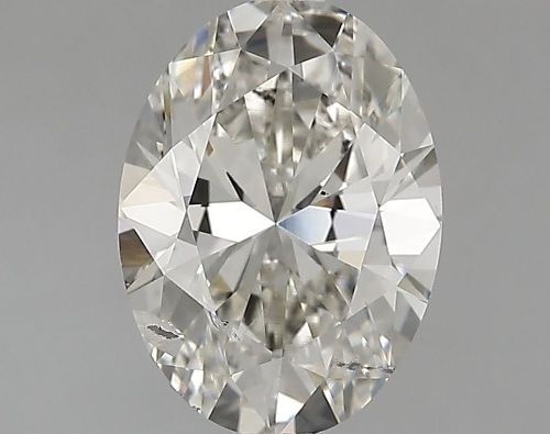 2.20ct I SI2 Rare Carat Ideal Cut Oval Lab Grown Diamond