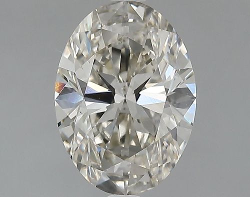 2.04ct J VS2 Rare Carat Ideal Cut Oval Lab Grown Diamond