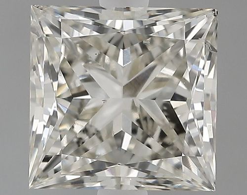 2.08ct J SI1 Rare Carat Ideal Cut Princess Lab Grown Diamond