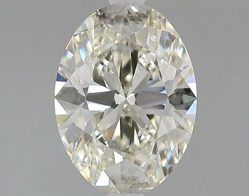 2.20ct J SI1 Rare Carat Ideal Cut Oval Lab Grown Diamond