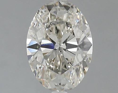 2.09ct J VS2 Rare Carat Ideal Cut Oval Lab Grown Diamond