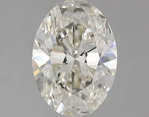 2.21ct J SI1 Rare Carat Ideal Cut Oval Lab Grown Diamond