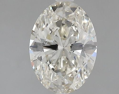 1.84ct J SI1 Rare Carat Ideal Cut Oval Lab Grown Diamond