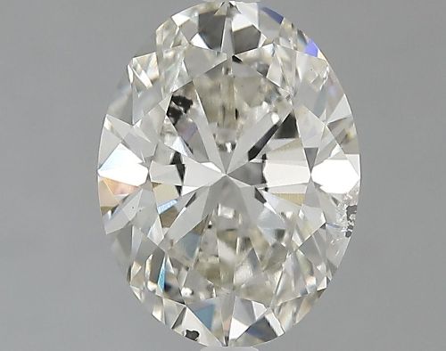 2.50ct J SI2 Rare Carat Ideal Cut Oval Lab Grown Diamond