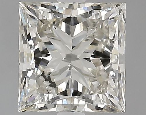 2.03ct J SI2 Rare Carat Ideal Cut Princess Lab Grown Diamond