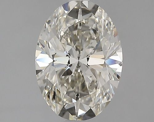 2.03ct J VS2 Rare Carat Ideal Cut Oval Lab Grown Diamond