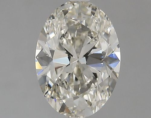 2.55ct J VS2 Rare Carat Ideal Cut Oval Lab Grown Diamond