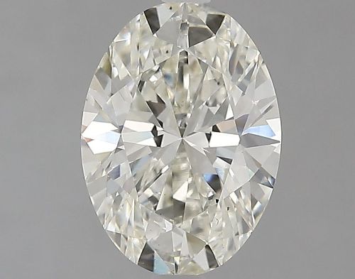 2.11ct J VS2 Rare Carat Ideal Cut Oval Lab Grown Diamond