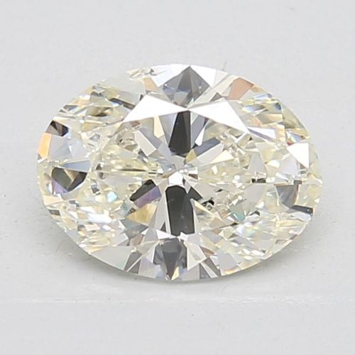 2.01ct J SI2 Rare Carat Ideal Cut Oval Lab Grown Diamond