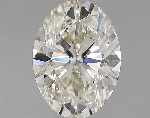 2.50ct J VS2 Very Good Cut Oval Lab Grown Diamond