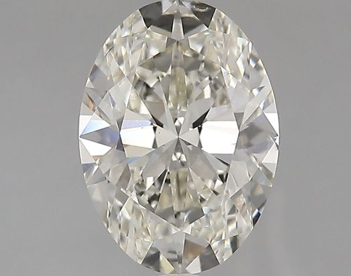 2.20ct J SI1 Rare Carat Ideal Cut Oval Lab Grown Diamond