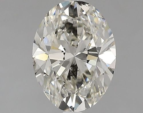 2.00ct J SI2 Very Good Cut Oval Lab Grown Diamond