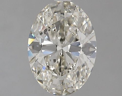 2.06ct J VS2 Rare Carat Ideal Cut Oval Lab Grown Diamond