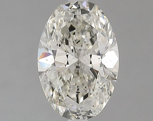 2.02ct J SI2 Rare Carat Ideal Cut Oval Lab Grown Diamond