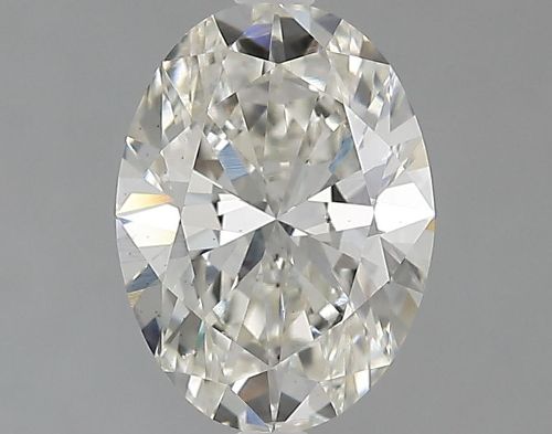 1.80ct J SI1 Rare Carat Ideal Cut Oval Lab Grown Diamond