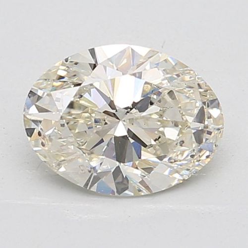 2.01ct J SI2 Rare Carat Ideal Cut Oval Lab Grown Diamond