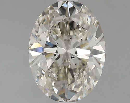 1.81ct J SI1 Rare Carat Ideal Cut Oval Lab Grown Diamond