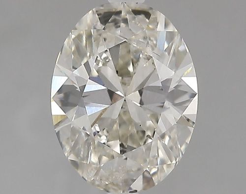 2.01ct J SI2 Rare Carat Ideal Cut Oval Lab Grown Diamond