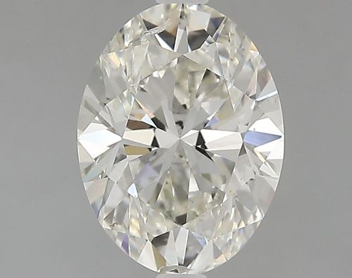 2.00ct J SI2 Rare Carat Ideal Cut Oval Lab Grown Diamond