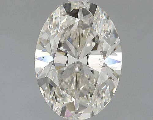 2.20ct J SI1 Rare Carat Ideal Cut Oval Lab Grown Diamond