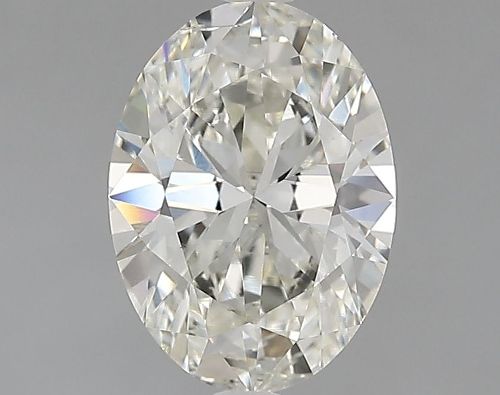 1.82ct J SI1 Rare Carat Ideal Cut Oval Lab Grown Diamond