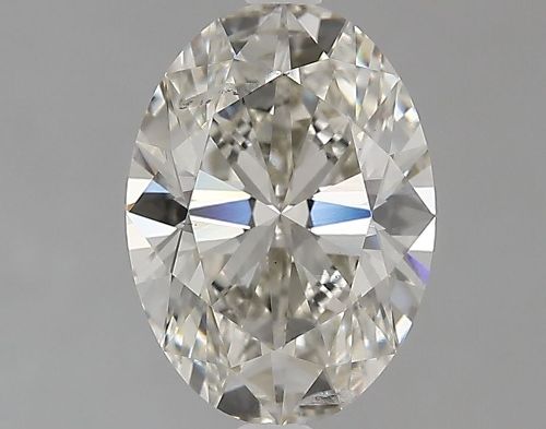 2.02ct J SI2 Rare Carat Ideal Cut Oval Lab Grown Diamond