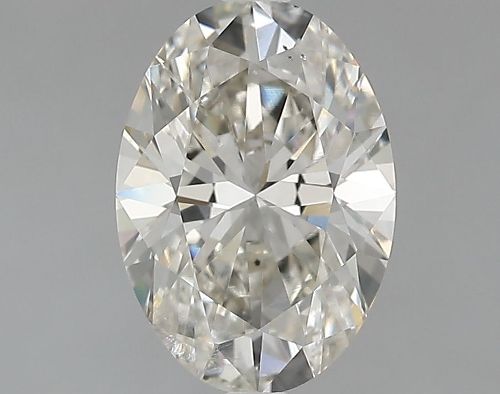 2.00ct J SI2 Very Good Cut Oval Lab Grown Diamond